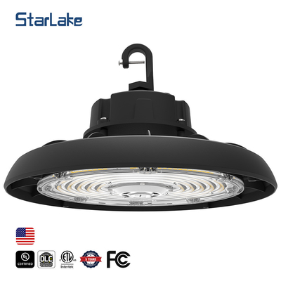150lm/W LED UFO ハイベイライト IP65 調節可能なワッテージ色温