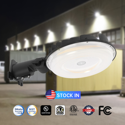 100W LED 納屋灯具 12000 ルメン 夕暮れから夜明け フォトセルセンサー IP65 UL DLC cUL 承認