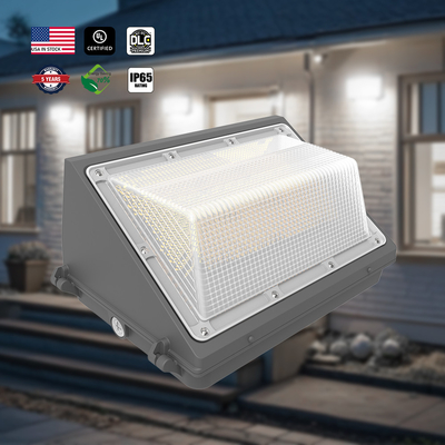 商業用 屋外 スリム LED ウォールパック ライト フォトセル 40W 45W 60W 80W 100W 120W IP65