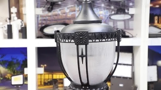 最高の屋外 LED ポスト トップ ライト耐久性のある庭園照明
